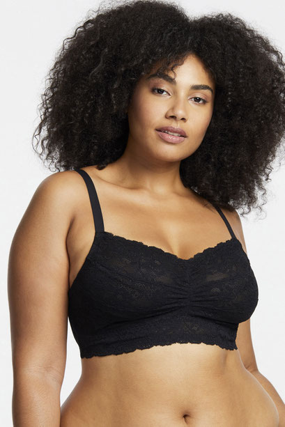 Wire-Free Cup-Sized Lace Bralette