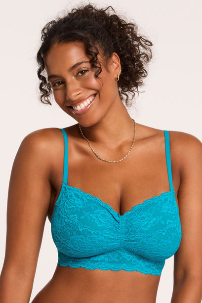 Wire-Free Cup-Sized Lace Bralette