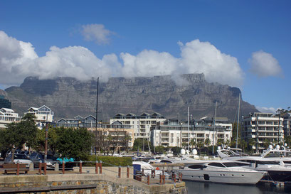 06.06.2014 Kapstadt mit Sicht auf den Tafelberg