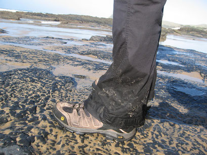 31.05.2014 Die Welle war schneller. Morgenspaziergang an der Coffee Bay