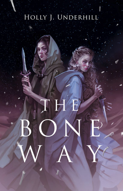 "The Bone Way" by Holly J. Underhill (Nyxpublishing) - Cover art (2021)