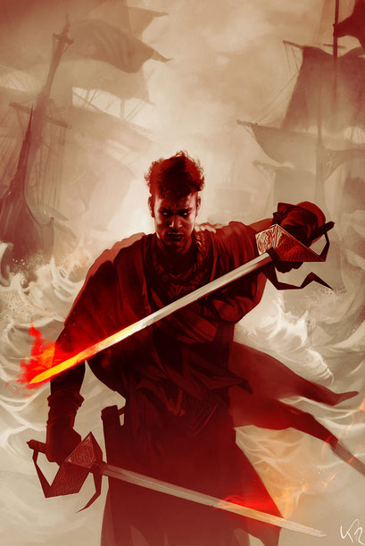 "Shades of Magic: The Rebel Army" series, variant cover. © Titan Comics