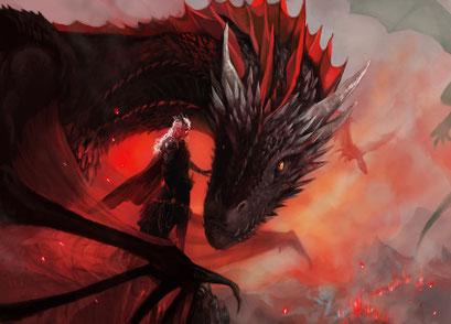 "Daenerys and Drogon" (Game of Thrones)