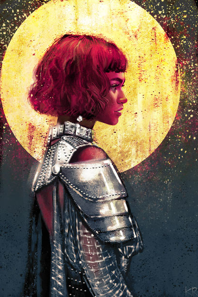 Zendaya Coleman as Joan D'Arc (Met Gala 2018) 