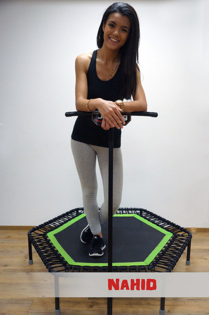 Jumping Trainerin Nahid, Jumping Fitness Mainz