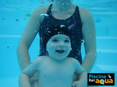 Rennes Piscine ker aqua bébés nageurs photo subaquatique