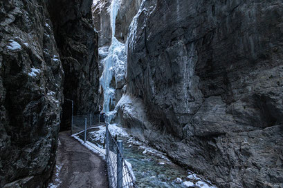 Partnachklamm im Winter