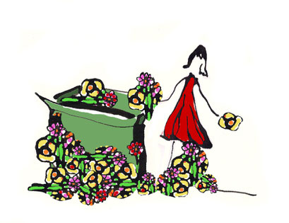 A. im Blütenmeer ILLUSTRATION 2017