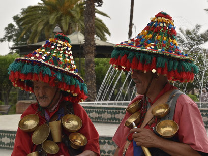 Wattermannen, Djemma el Fna, Marrakech, Marokko 2022