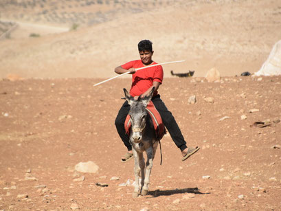 Vond het niet fijn dat er een foto werd gemaakt, Neboberg (Arabisch: جبل نيبو, Jabal Nībū; Hebreeuws: הַר נְבוֹ, Har Nəvō), Jordanie (2021)