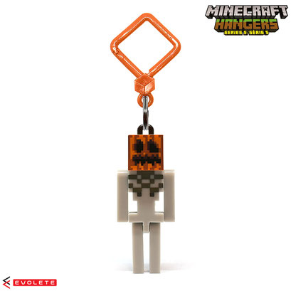 Minecraft Backpack Hangers Series 5 (Pumpkin Head Skeleton)