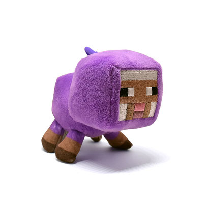 Minecraft Clip Plush (Baby Purple Sheep)