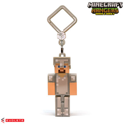 Minecraft Backpack Hangers Series 5 (Iron Armor Steve)