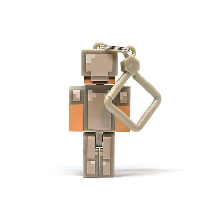 Minecraft Backpack Hangers Series 5 (Iron Armor Steve)