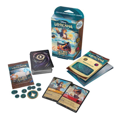 Lorcana - La mer Azurite - Tigrou & Jim Hawkins