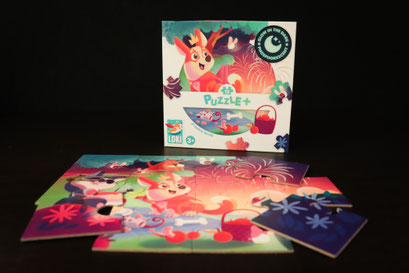 Loki Puzzle "Loki et le monstre sous le lit"