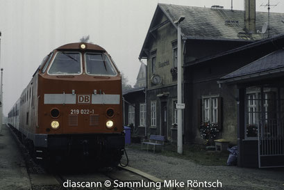 219 022 am 23.9.1998 in Königsbrück