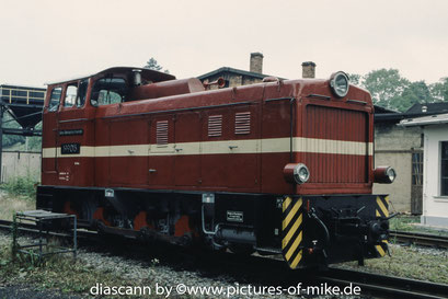 FAUR (Rumänien) Typ L30H, Bj. 1980, 199 013 der Sächsischen-Oberlausitzer Eisenbahn am 10.7.2005 in  Zittau
