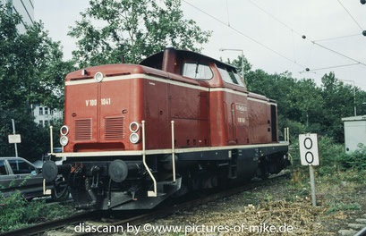NeSA V 100 1041 am 5.9.2002 in Mannheim Hbf. Jung 1962, Fabriknummer 13315 / ex DB V100 1041
