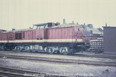 110 802 / LEW 15074, 1975 /im Jahr 1991 im (R)AW Stendal.