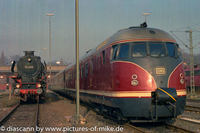 VT 612 507 am 8.12.1998 im Bw Stuttgart