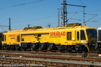 99 80 9 427 003-5  Schienenfräsmaschine SF03 W-FFS  Fa. Strabag  Herst. Linsinger 2010/OLJ-001   am 24.8.2016 in Pirna