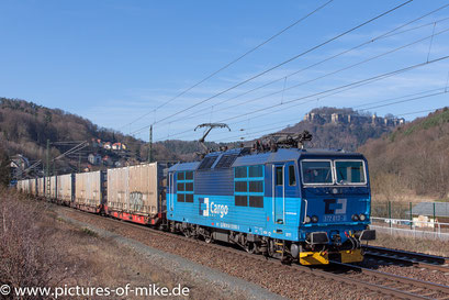 7.4.2018 in Königstein mit dem Continental-Zug
