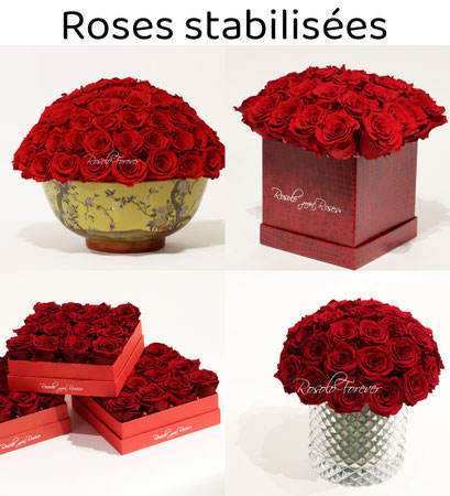 Roses stabilisées