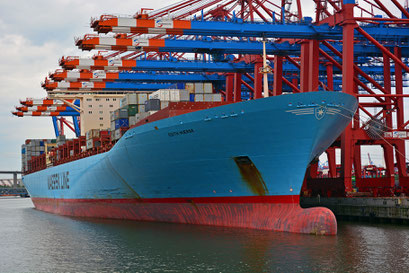 EDITH MAERSK von MAERSK LINE am TERMINAL EUROGATE