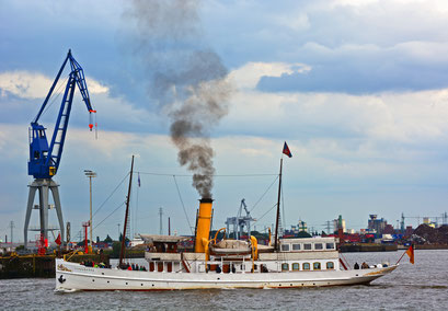 SCHAARHÖRN zur Parade Hamburger Traditionsschiffe am 23.08.2014 