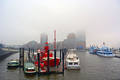Hafen im Nebel am 07.02.2015
