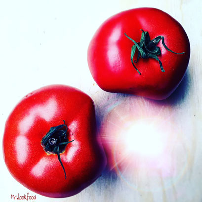 Melting tomatoes