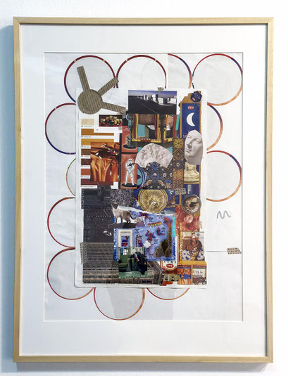 collage Moon, photo Ema Szabo, gallery Podroom 2025