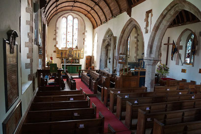 Exmoor Nationalpark - die Kirche in Porlock