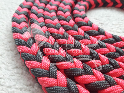salmon pink - charcoal grey