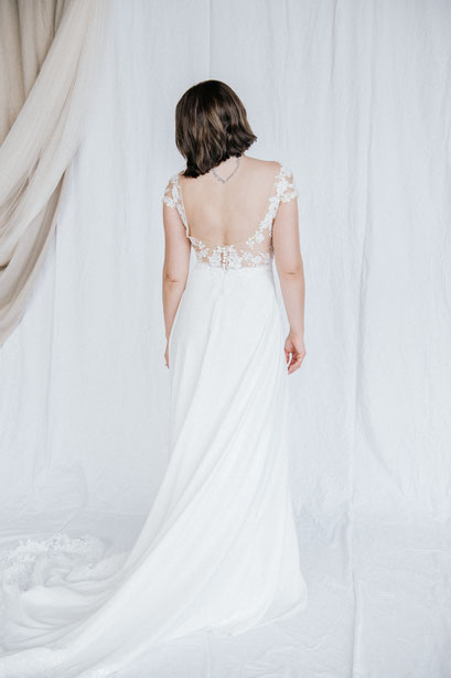 Hochzeitskleid und Brautmode vonmirzudir Ostschweiz Schneider Haute couture von mir zu dir