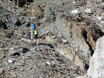 Aufstieg zum Geierjoch
