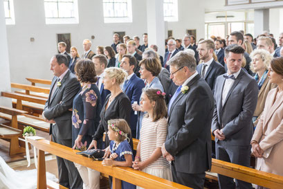 Kirchliche Trauung Pfarrkirche St. Pankratius Braunenweiler