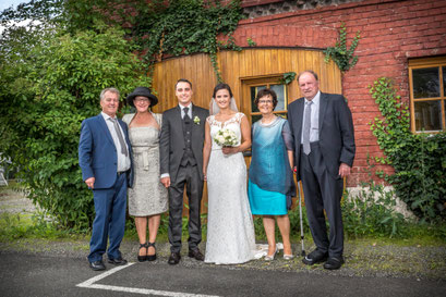 Gruppenbilder Kirchliche Trauung Bad Buchau