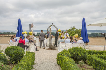 Freie Trauung historischer Hängegarten