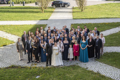 Hochzeitsfeier Sigmaringen Sparkassen-Forum Hofgarten