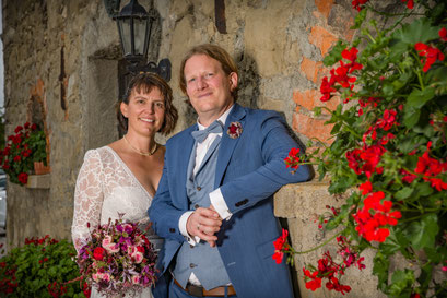 Kleines Brautpaarshooting Schloss Neutrauchburg