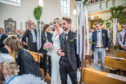 Kirchliche Trauung St. Blasius Burgweiler