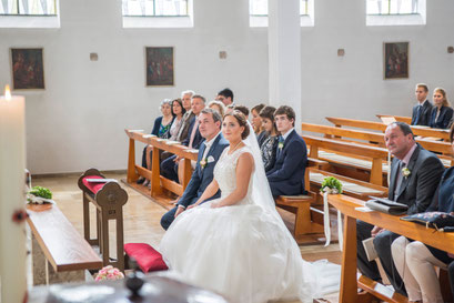 Kirchliche Trauung Pfarrkirche St. Pankratius Braunenweiler