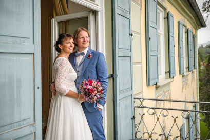Kleines Brautpaarshooting Schloss Neutrauchburg