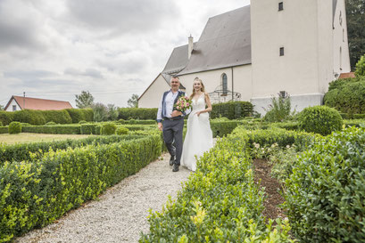 Freie Trauung historischer Hängegarten