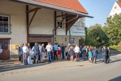 Sektempfang Gasthaus Neuhaus