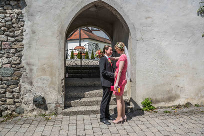 First Look Wedding Schloss Ummendorf