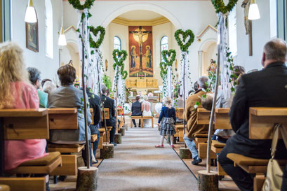 Kirchliche Trauung St. Blasius Burgweiler