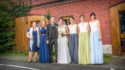 Gruppenbilder Kirchliche Trauung Bad Buchau